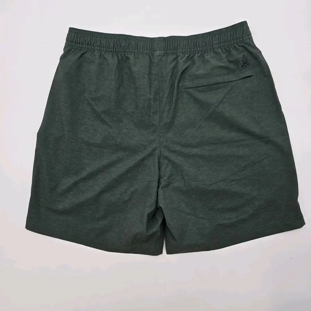 Chubbies Shorts Mens Green Boxer Lined Athlounger Olive You Gots
